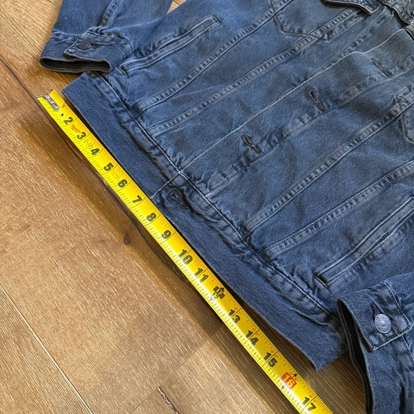 Levi's Trucker Denim Jacket Men’s XS Dark Grey Wash Jean Cotton 72334 - Picture 5 of 12